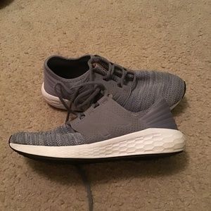 Running shoes wore onces